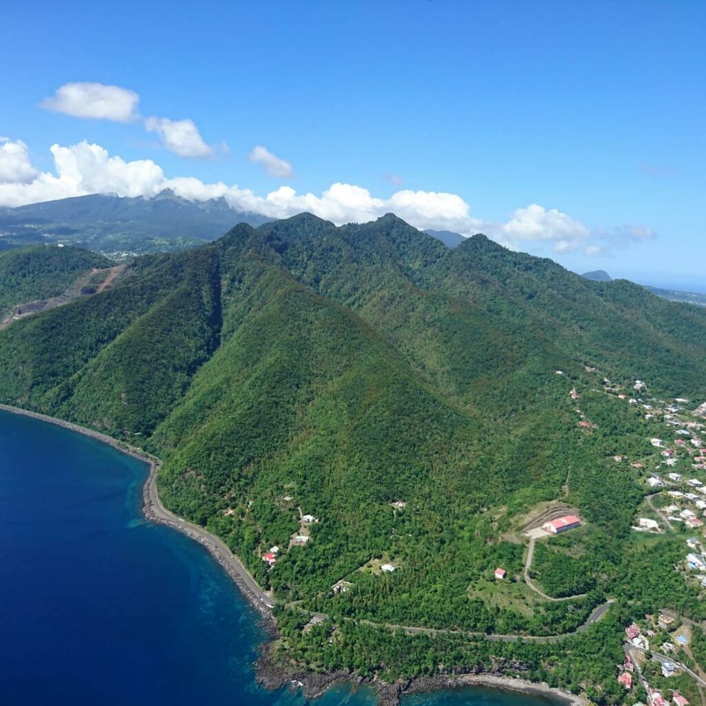 Survol Guadeloupe